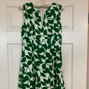 Kate Spade green floral dress